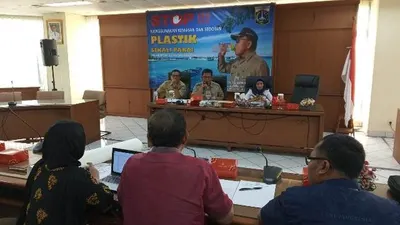 Rapat koordinasi Pemkab Kepulauan Seribu terkait percepatan penyediaan BBM/pulauseribu.jakarta.go.id