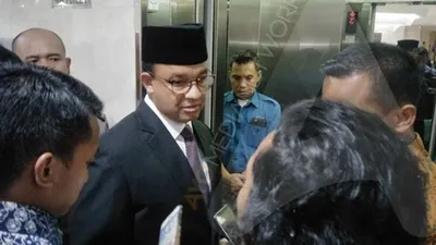Gubernur Anies Baswedan menghadiri pengumuman susunan pimpinan AKD DPRD DKI 2019-2024/Ayojakarta.com