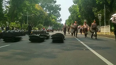 Inilah Rekayasa Lalin di Sekitar Istana