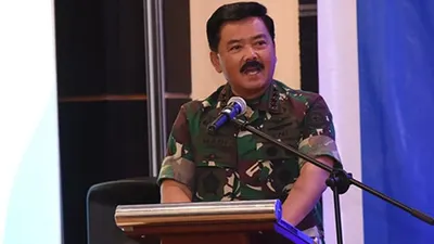 Panglima TNI Marsekal TNI Hadi Tjahjanto/Puspen TNI