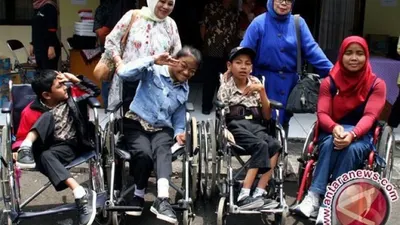Ilustrasi - penyandang disabilitas/Antara