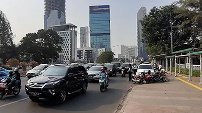 Suasana hari pertama pemberlakuan perluasan Gage di wilayah DKI Jakarta/Ayojakarta.com