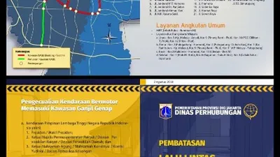 Beredar Flyer Rute Perluasan Ganjil-genap di Jakarta, Kadishub DKI: Itu Hoax!