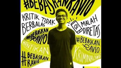 Aktivis Ravio Patra ditangkap polisi. (Istimewa)