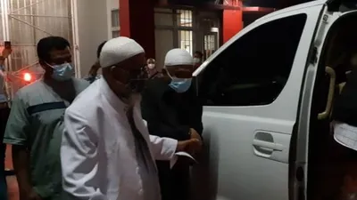 Abu Bakar Baasyir bebas dari Lapas Gunung Sindur (Suara.com)