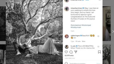 Pengumuman kehamilan kedua Meghan Markle (Dok. Instagram/Misan Harriman)