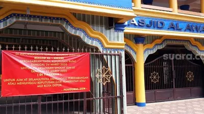 Cegah Corona, Masjid di Kota Depok Masih Tutup