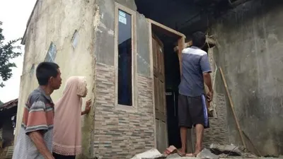Gempa Sukabumi Rusak Puluhan Rumah di Kabupaten Bogor