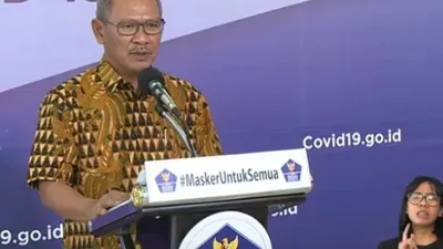 Juru Bicara Pemerintah untuk Penanganan Covid-19, Achmad Yurianto. (dok)