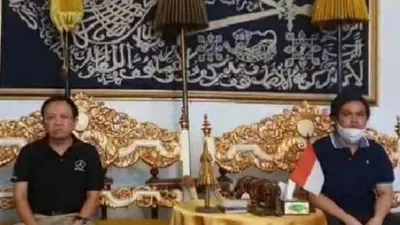 penyegelan dan perebutan tahta di Keraton Cirebon / tangkap layar video