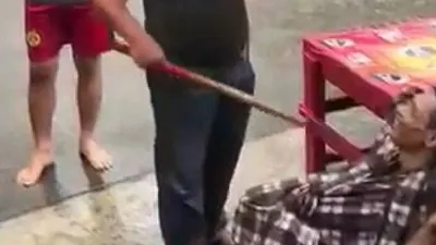 Tahanan kabur dari Polsek Bekasi Kota. (Foto: Bidik layar video)
