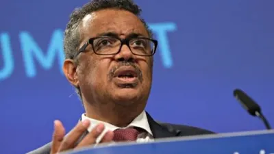 Direktur Jenderal Organisasi Kesehatan Dunia (WHO) Tedros Adhanom Ghebreyesus (EPA)