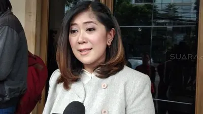Politikus Partai Golkar, Meutya Hafid. (Suara.com/Ria Rizki)