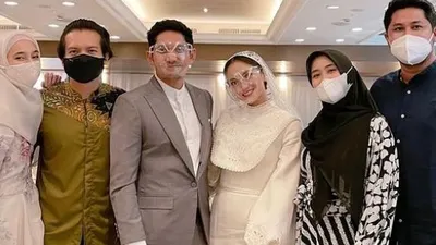 Pernikahan Ibnu Jamil dan Ririn Ekawati. (Instagram/@ryana_dea)