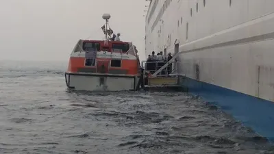 Evakuasi 326 WNI Repatriasi dari kapal pesiar MV  Costa Mediteranea (Dispen Lantamal)