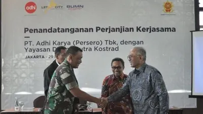 Sebagai ilustrasi: Peresmian kerjasama Adhi Karya dengan YDPK. [Dok Adhi Karya]