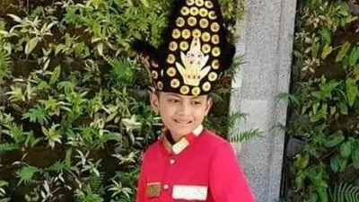 Aditya Perpatih dalam gambar foto uang baru pecahan Rp 75 ribu. [Gopos]