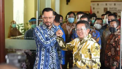 Ketemu AHY, Sohibul Iman Bahas Covid-19