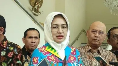Wali Kota Tangerang Selatan, Airin Rachmi Diany. (Suara.com/Ria Rizki)