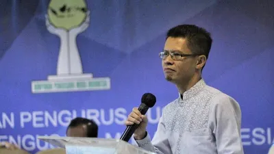 Ketua Bidang Keuangan dan Perbankan Badan Pengurus Pusat Himpunan Pengusaha Muda Indonesia (BPP Hipmi) Ajib Hamdani  (Media HIPMI)