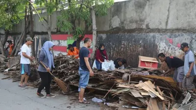 6 Kecamatan di Jakut Gelar Aksi Bersih-bersih Serentak
