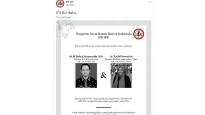 Dokter Ratih Purwarini (kanan) meninggal dunia karena virus corona (twitter/PBIDI)