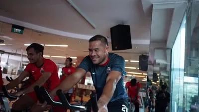 Kembalikan Kebugaran, Persija Jakarta Berlatih Fitnes