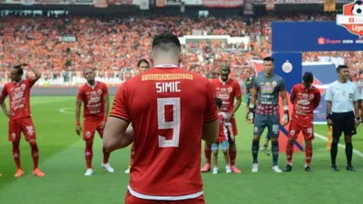 Penyerang Persija Jakarta Marco Simic. (Hendy Dimata/Ayojakarta.com)