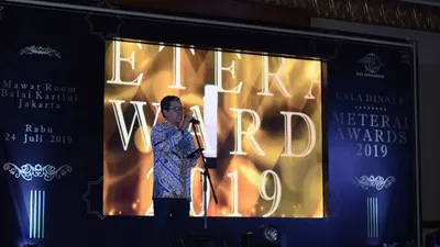 [REDAKSI] (Jakarta, Redaksi) PT Pos Indonesia Gelar Materai Awards 2019. (ayojakarta.com/Hendy Dinata)