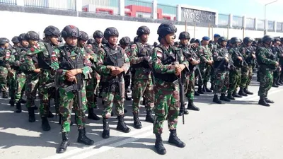 Bupati Jayawijaya Pimpin Apel Kesiapsiagaan Diikuti Seluruh Organik dan Satgas