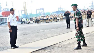 Apel Siaga Komite Keamanan Digelar di Pelabuhan Tanjung Priok