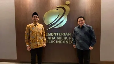 drg. Arief Rosyid bersama Erick Thohir (dok pribadi)
