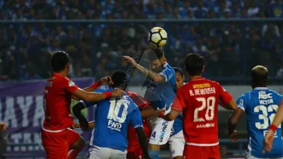 Ilustrasi pertandingan liga 1 (AyoBandung)
