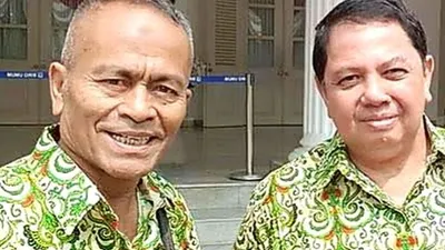 Ketua PWI Pusat, Atal S. Depari dan Sekretaris Jenderal PWI Pusat Mirza Zulhadi (Humas PWI Pusat)