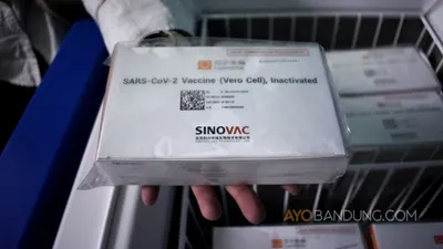 Vaksin Covid-19 Sinovac. (Ayobandung.com/Kavin Faza)