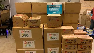 Bantuan alat pelindung diri untuk tenaga medis di Jakarta (Media Hipmi)
