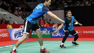 Hendra Setiawan (Kiri) dan Mohammad Ahsan (Kanan). sumber: PBSI