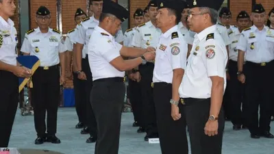 Kepala Bakamla RI Lantik Deputi Inhuker dan Deputi Jakstra