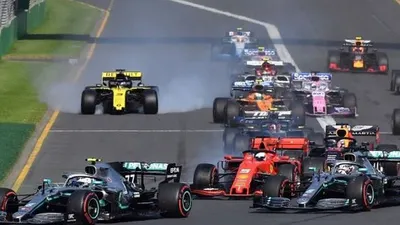 Balapan Formula 1 (F1) GP Australia di Sirkuit Albert Park, Melbourne, Minggu (17/3/2019). [AFP/Peter Parks]
