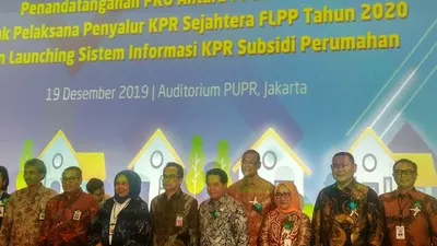 Acara Penandatanganan PKO Antara PPDPP dengan Bank Pelaksana Penyalur KPR (Ayojakarta.com/Hendy Dinata)