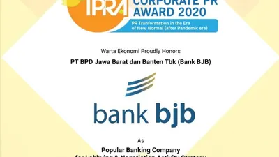 bank bjb Raih Penghargaan Indonesia Corporate PR Award 2020