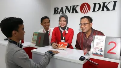 Ilustrasi pelayanan Bank DKI/Instagram@Bank.DKI