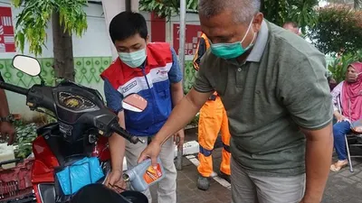 Kolaborasi dengan Pertamina Lubricants, Kelurahan Tugu Selatan gagas Bank Sampah Berkah/dok: utara.jakarta.go.id