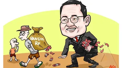 ilustrasi Korupsi Bansos Mensos (dok Ayosemarang)