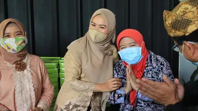 130 ASN menerima Batik ASN dari Handayani Geulis Batik Bogor. (dok)