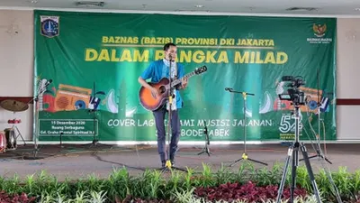 Baznas (Bazis) DKI Jakarta menyelenggarakan Festival Cover Lagu Islami se Jabodetabek bagi musisi-musisi jalanan/dok: beritajakarta.id