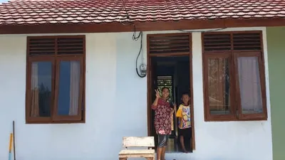 Hasil bedah rumah tidak layak huni yang dikerjakan dari penyaluran dana Bantuan Stimulan Perumahan Swadaya (BSPS) tahun 2019. (Dok. Biro Komunikasi Publik PUPR)