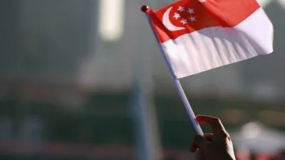 Ilustrasi bendera Singapura. (flickr.com)