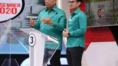 Paslon nomor urut 3 Pilkada Tangsel, Benyamin Davnie-Pilar Saga Ichsan/ instagram
