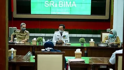 Balai Teknik Perkeretaapian Wilayah Jawa Bagian Barat Direktorat Jenderal Perkeretaapian Kementerian Perhubungan dan Pemkot Bogor menggelar rapat koordinasi, Selasa (6/10/2020). (dok Pemkot Bogor)